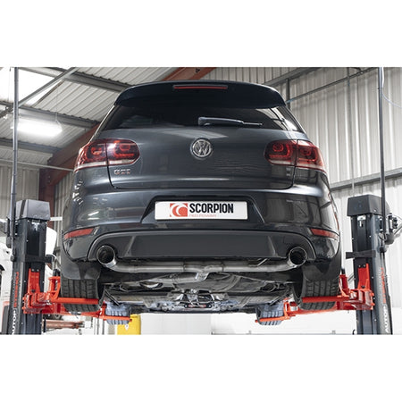 Scorpion Resonated Predator Cat-Back System - VW MK6 Golf GTI - Daytona