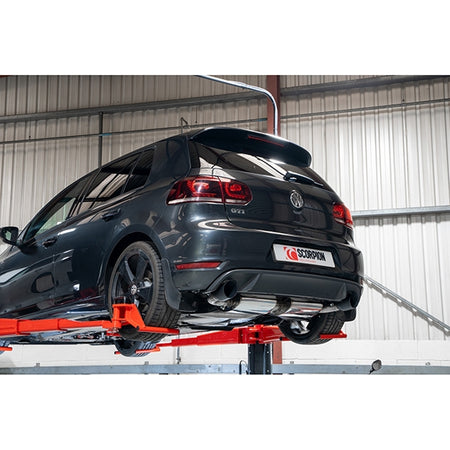 Scorpion Non-Resonated Cat-Back System - VW MK6 Golf GTI - Daytona Ceramic