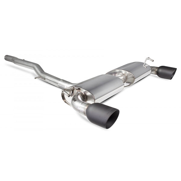 Scorpion Non-resonated Cat-Back System - VW MK4 Golf R32 - Daytona (Twin) Ceramic