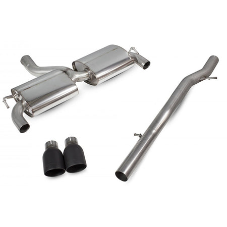 Scorpion Non-resonated Cat-Back System - VW MK4 Golf R32 - Daytona (Twin) Ceramic