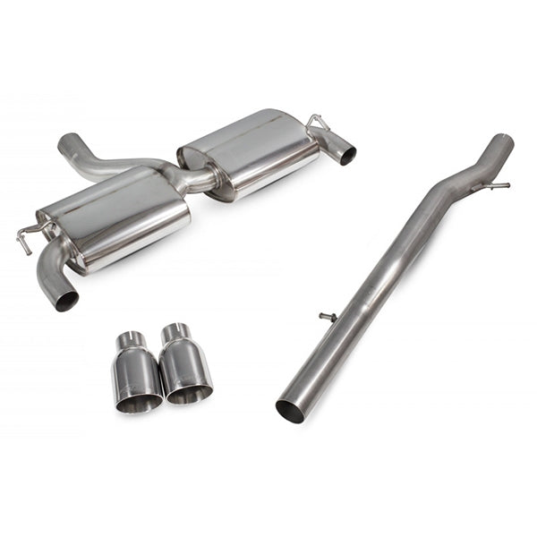 Scorpion Non-Resonated Cat-Back System - VW MK4 Golf R32 - Daytona (Twin)