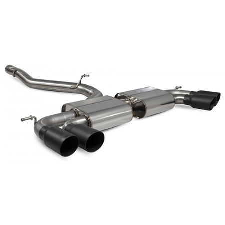Scorpion Non-Resonated Cat-Back System With Electronic No Valves - VW MK7 Golf R (Pre Facelift) - Daytona Ceramic