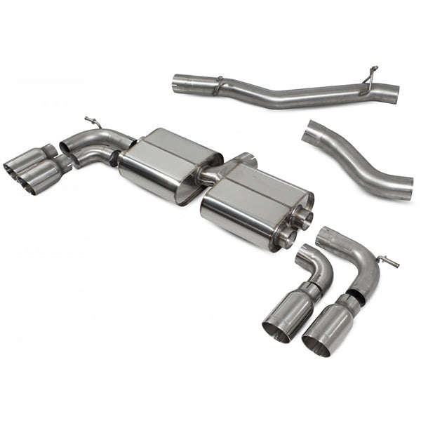 Scorpion Non-Resonated Cat-Back System With Electronic No Valves - VW MK7 Golf R (Pre Facelift) - Daytona