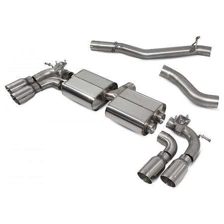 Scorpion Non-Resonated Cat-Back System With Electronic Valves - VW MK7 Golf R (Pre Facelift) - Daytona
