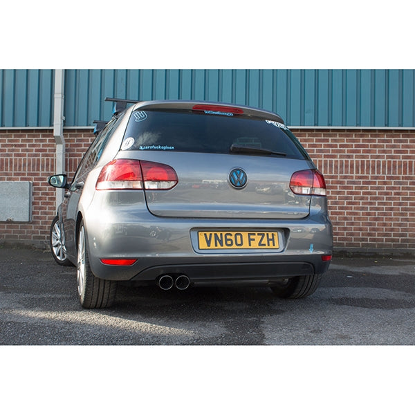 Scorpion Non-Resonated Cat-Back System - VW MK6 Golf 2.0 GT TDI - Daytona
