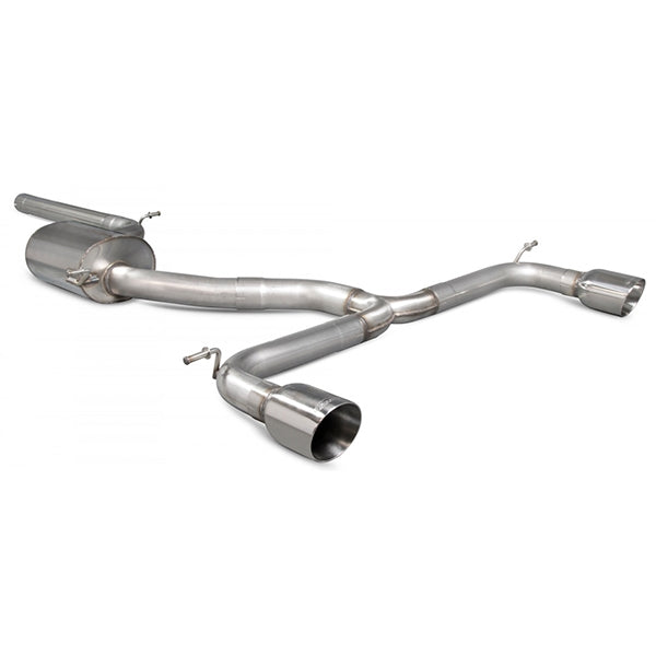 Scorpion Non-Resonated Cat-Back System - VW MK7.5 Golf GTI (Non-GPF Model) - Daytona