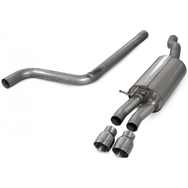 Scorpion Non-Resonated GPF-Back System - VW Polo GTI AW - Daytona