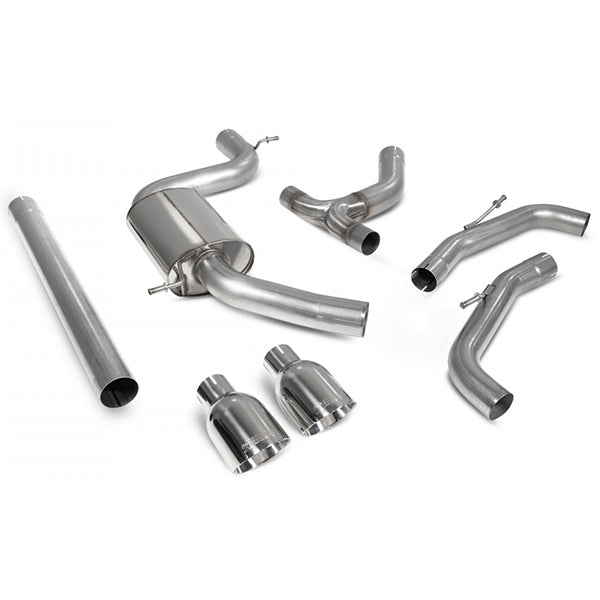 Scorpion Non-Resonated GPF-Back System - VW MK8 Golf GTI - Daytona
