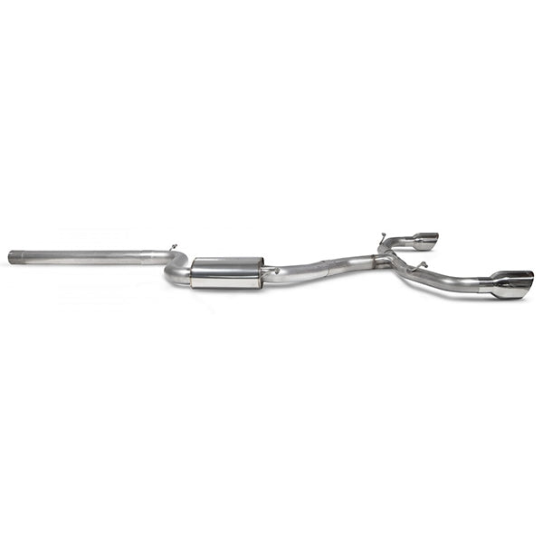 Scorpion Non-Resonated GPF-Back System - VW MK8 Golf GTI - Daytona