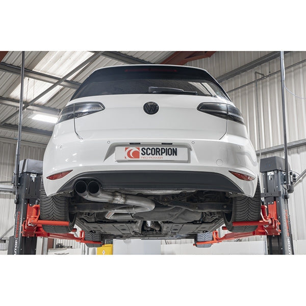 Scorpion Non-Resonated CAT-Back System - Daytona Ceramic