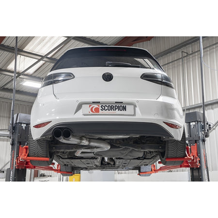 Scorpion Non-Resonated CAT-Back System - Daytona Ceramic
