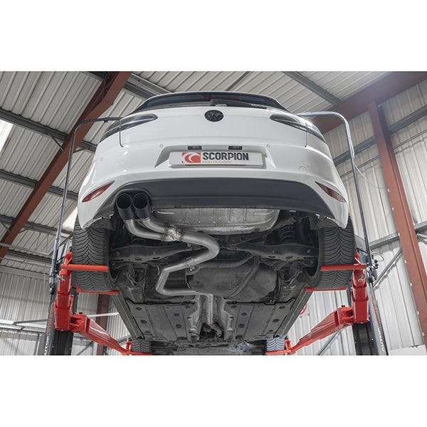 Scorpion Non-Resonated CAT-Back System - Daytona Ceramic