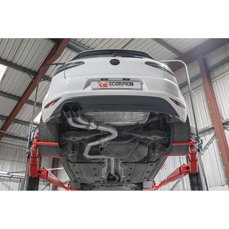 Scorpion Non-Resonated CAT-Back System - Daytona Ceramic