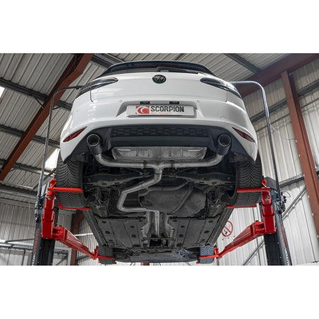 Scorpion Non-Resonated CAT-Back System - Ascari (Twin)