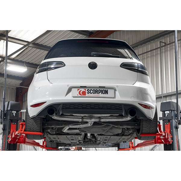 Scorpion Non-Resonated CAT-Back System - Daytona (Twin) Ceramic