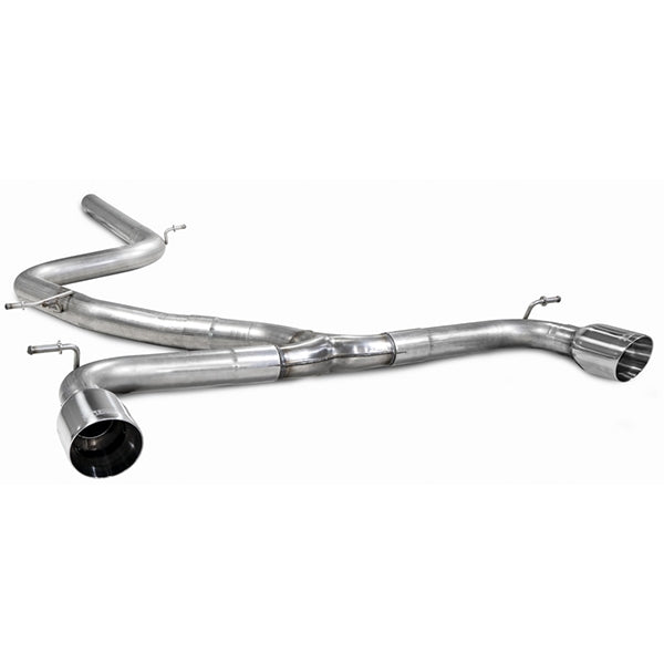 Scorpion Non-Resonated CAT-Back System - Daytona (Twin)