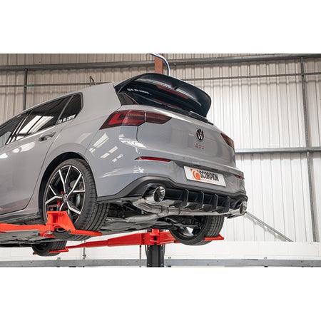 Scorpion Non-Resonated Predator GPF-Back System - VW MK8 Golf GTI Clubsport - Daytona