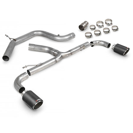 Scorpion Non-Resonated Predator Cat-Back System - VW MK6 Golf GTI - Ascari