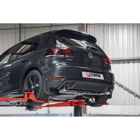 Scorpion Non-Resonated Predator Cat-Back System - VW MK6 Golf GTI - Daytona