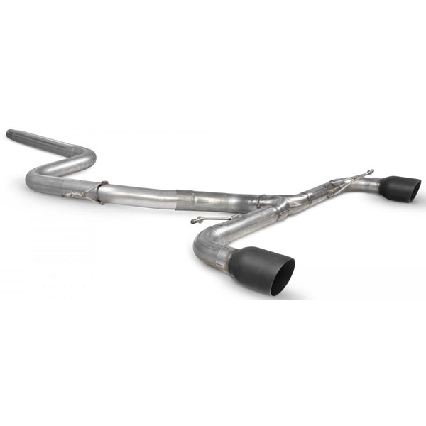 Scorpion Non-Resonated Predator Cat-Back System - VW Scirocco R - Daytona Ceramic