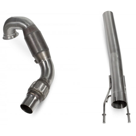 Scorpion Downpipe with High Flow Sports Catalyst - VW Polo GTI 6C