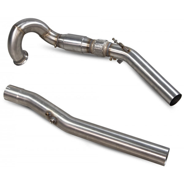 Scorpion Downpipe With Sports Catalyst (GPF Removed) - Seat Leon