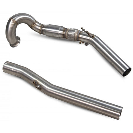 Scorpion Downpipe With Sports Catalyst (GPF Removed) - Seat Leon