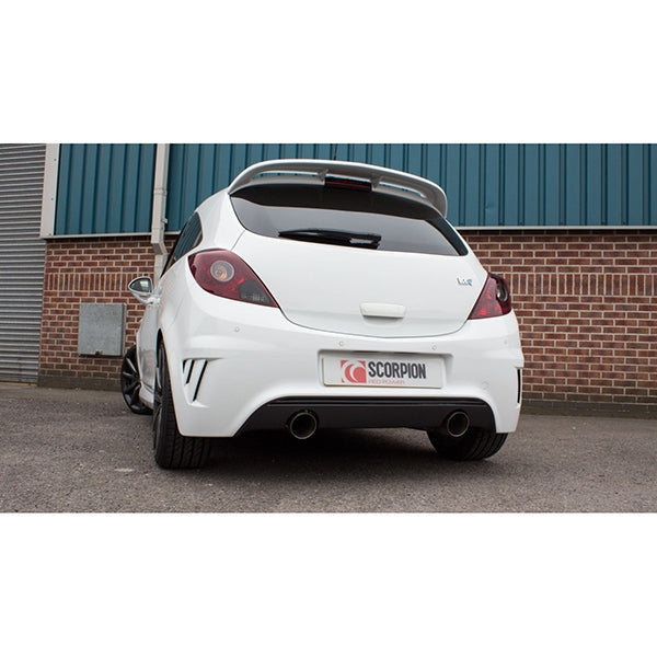 Scorpion Resonated Cat-Back System - Opel Corsa D VXR Nurburgring - Daytona
