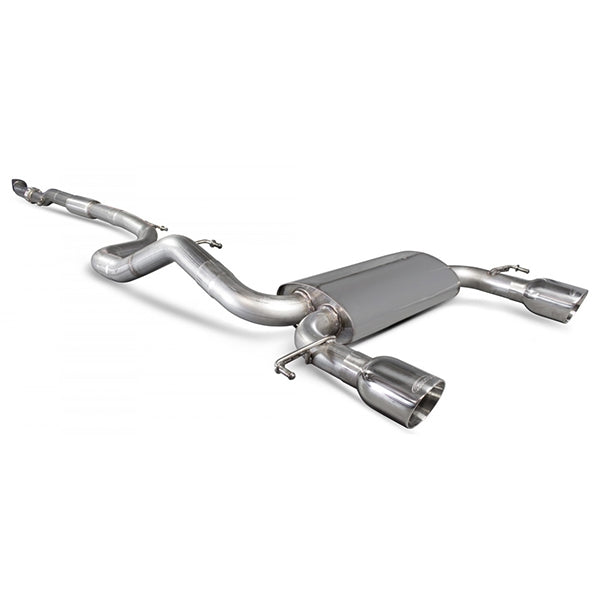Scorpion Resonated Cat-Back System - Opel Corsa E VXR - Daytona (Twin)