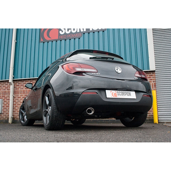 Scorpion Non-Resonated Cat-Back System - Opel Astra J GTC 1.4 Turbo - Daytona