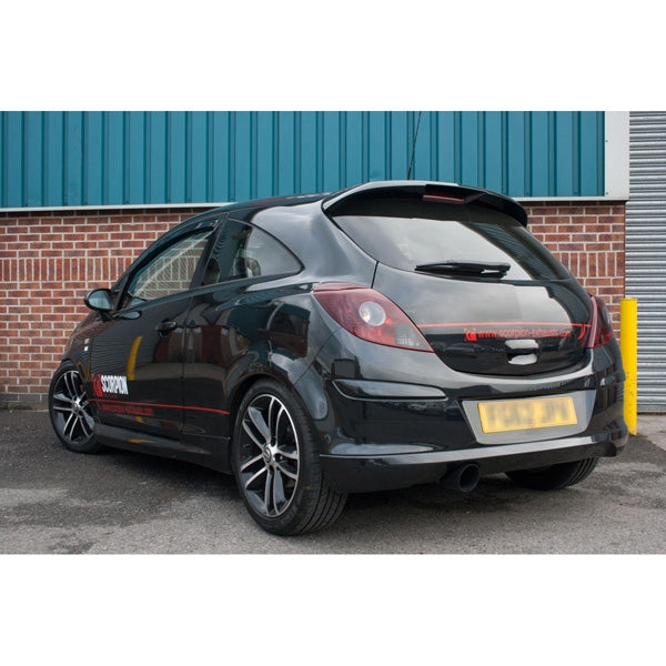Scorpion Non-Resonated CAT-Back System - Opel Corsa D - Daytona Ceramic