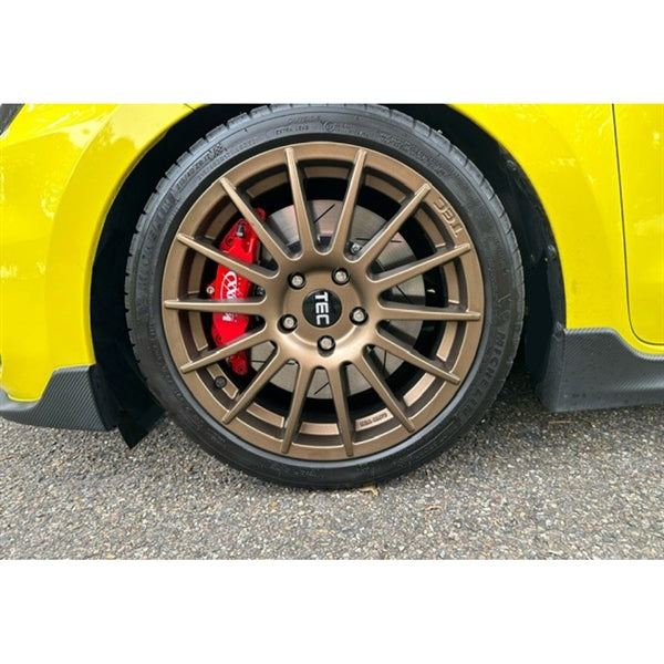 V-MAXX Bremsekit med 330mm skiver og røde kalibre til Suzuki Swift Sport, højtydende bremsesystem til forbedret bremsekraft og h