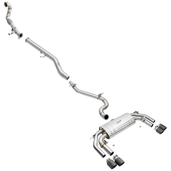 RM Motors Complete Exhaust System Audi S3 8Y 2.0 TFSI Sedan Downpipe + Straight Pipe Tip - 5