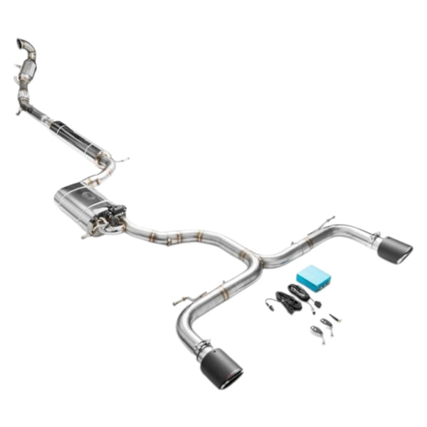 RM Motors Complete Exhaust System For Seat Leon Cupra 3 Hatchback With Sport Catalyst, Euro 4, 100 cpsi, 89 mm, Tip - 5