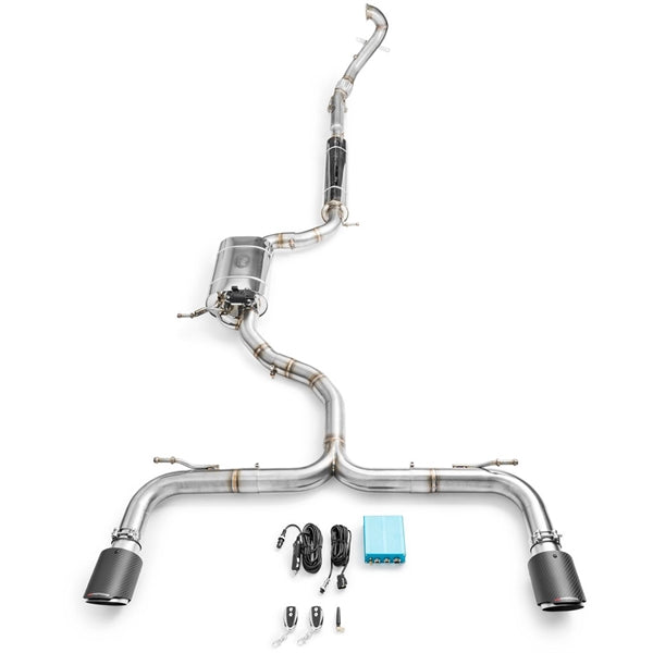 RM Motors Complete Exhaust System For Seat Leon Cupra 3 (Hatchback) Tip Diameter 89 mm & Exhaust Tip - 8