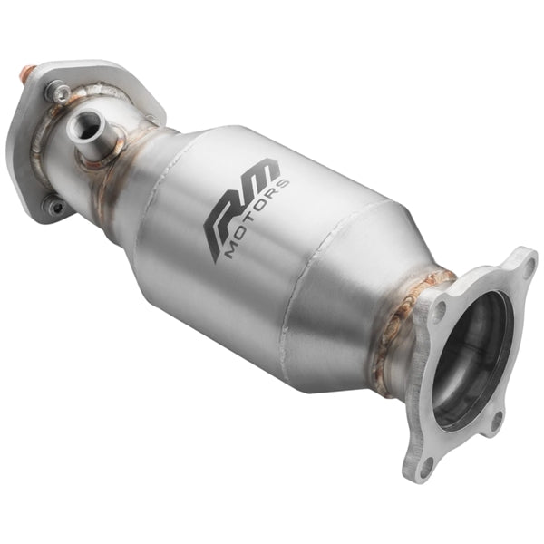 RM Motors Downpipe Audi A4 Avant Quattro / S4 2.0 TFSI +Without (Catalytic Converter & Heat Shield) & with Silencer