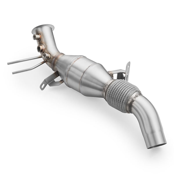 RM Motors Downpipe BMW F22, F23 218d, 220d, 220dx B47 +Katalysator Euro 5 - 200 cpsi