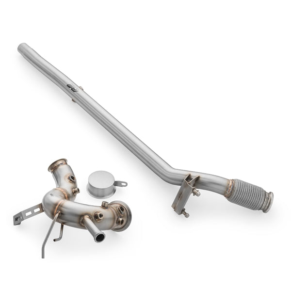 RM Motors Downpipe + DPF OFF Sæt VW Golf VIII 2.0 TDI GTD