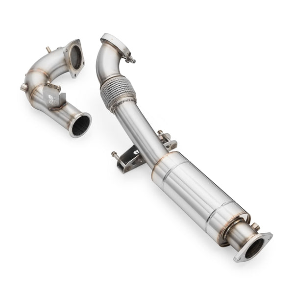 RM Motors Downpipe Med Lige Rør Og Lyddæmper Hyundai Kona N