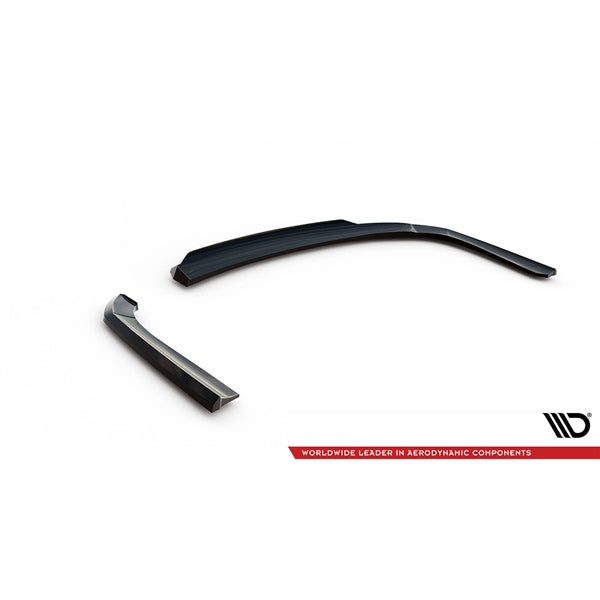 Maxton Central Rear Splitter (With Vertical Bars) Kia Optima MK3