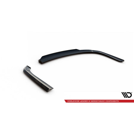 Maxton Central Rear Splitter (With Vertical Bars) Kia Optima MK3