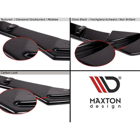 Maxton Rear Valance Seat Leon 2 Cupra/ Fr Facelift  - Gloss Black