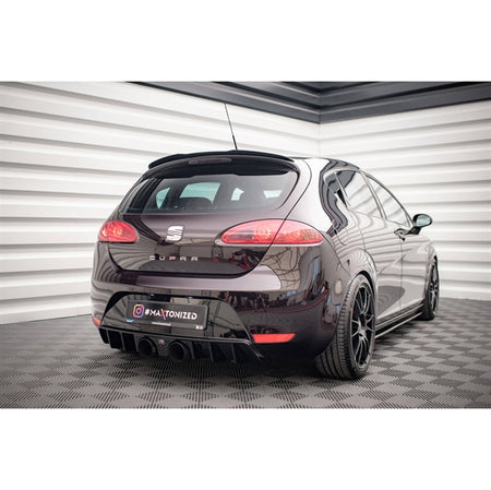 Maxton Rear Valance Seat Leon 2 Cupra/ Fr Facelift  - Gloss Black
