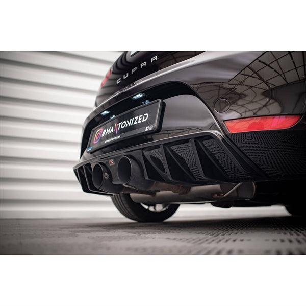 Maxton Rear Valance Seat Leon 2 Cupra/ Fr Facelift  - Gloss Black