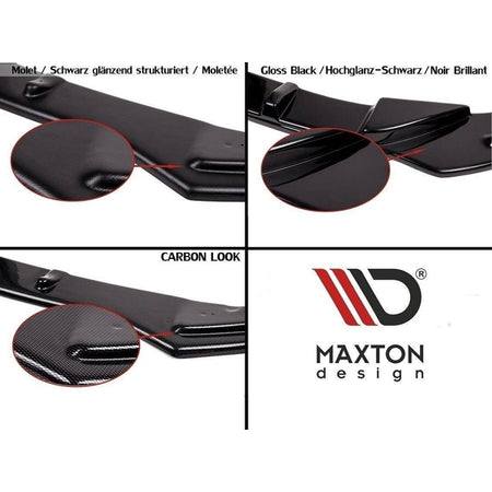 Maxton Rear Valance Tesla Model S Facelift - Gloss Black