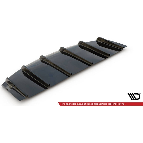 Maxton Rear Valance Tesla Model S Facelift - Gloss Black