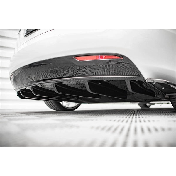 Maxton Rear Valance Tesla Model S Facelift - Gloss Black