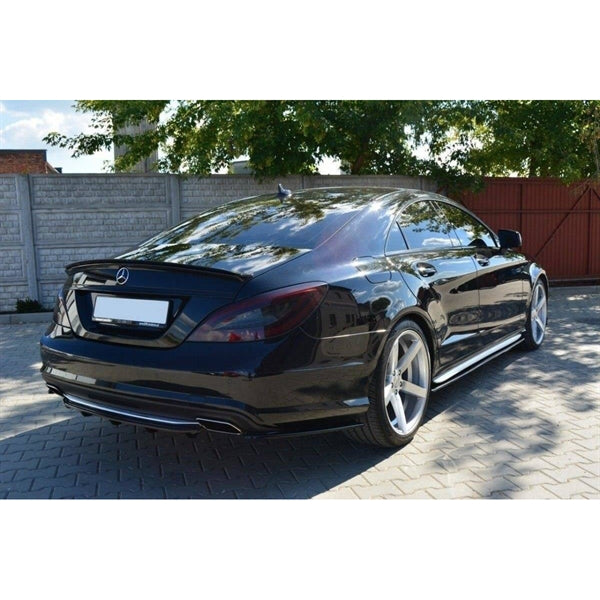 Maxton Spoiler Cap Mercedes Cls C218 Amg Line - Gloss Black