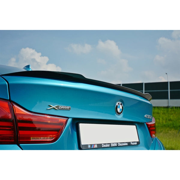 Maxton Spoiler Extension BMW 4 F36 Gran Coupé - Gloss Black