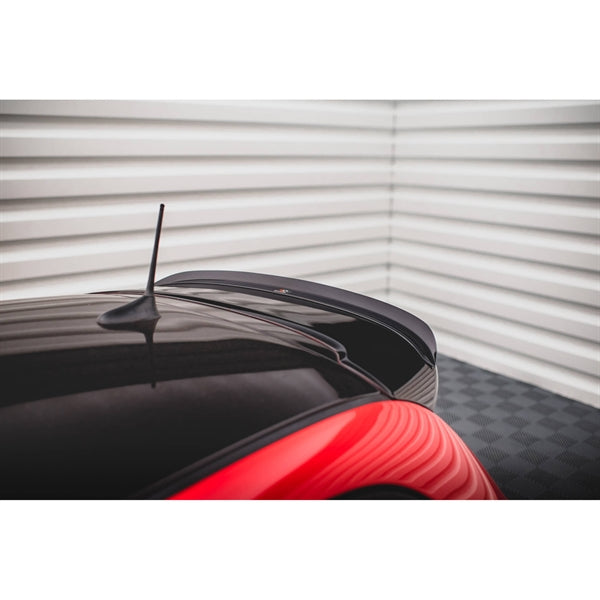 Maxton Spoiler Extension Fiat 500 Abarth Mk1 Facelift - Gloss Black